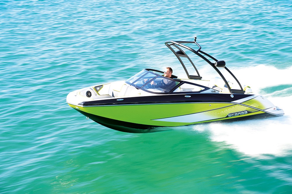 Scarab Boats 195 HO Impulse - Depar Motor