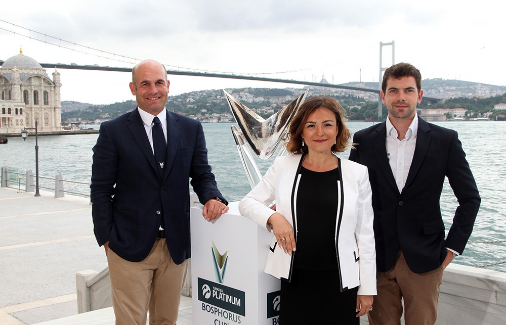 Orhan Gorbon (ORG Sports Management), Dilara Demir Kısakürek (Turkcell Platinum), Thibault Tallieu (Hydros Foundation) 