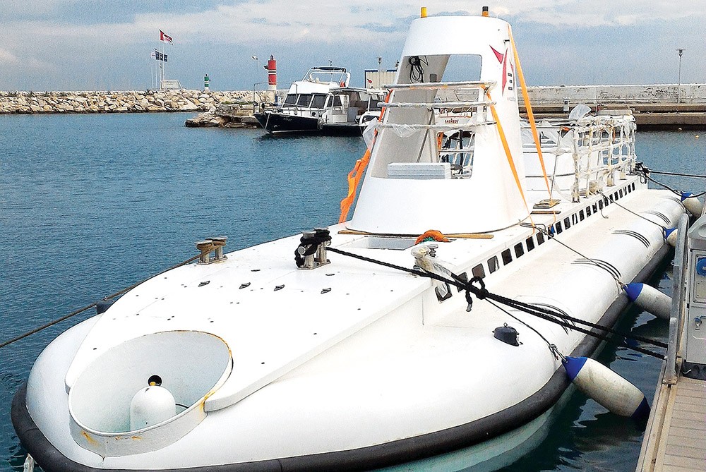 Türkiye'nin ilk turistik denizaltısı Nemo