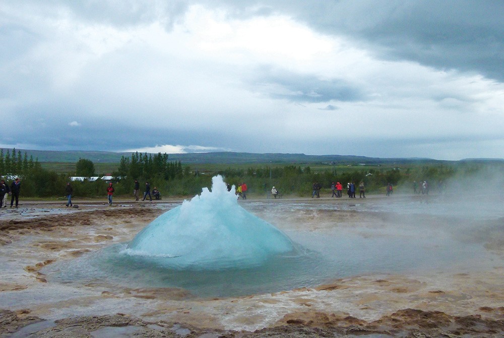 Strokkur, İzlanda - - Kuzey Atlantik'teki hazine odası