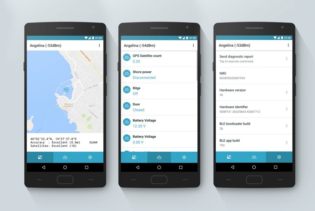 Uzaktan kontrol uygulaması Boat Monitor