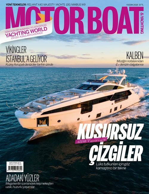Motor Boat & Yachting Türkiye - Kasım sayısı kapağı, 2018