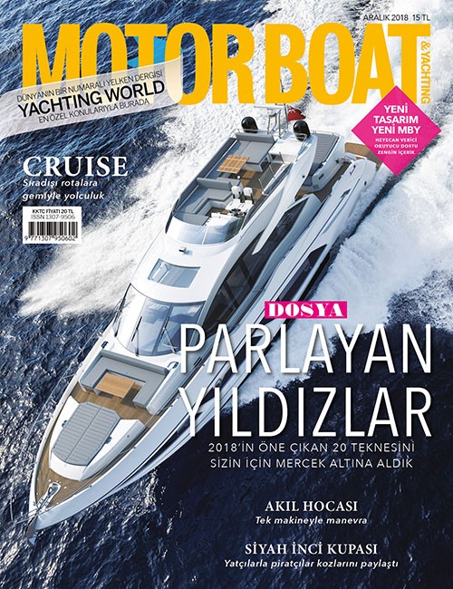 Motor Boat & Yachting Türkiye - Kasım sayısı kapağı, 2018