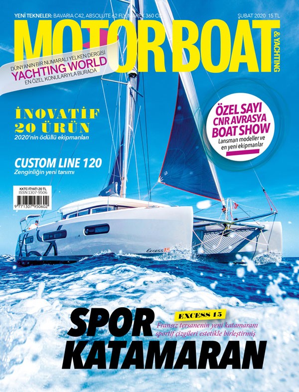 Motor Boat & Yachting Türkiye - Kasım sayısı kapağı, 2019