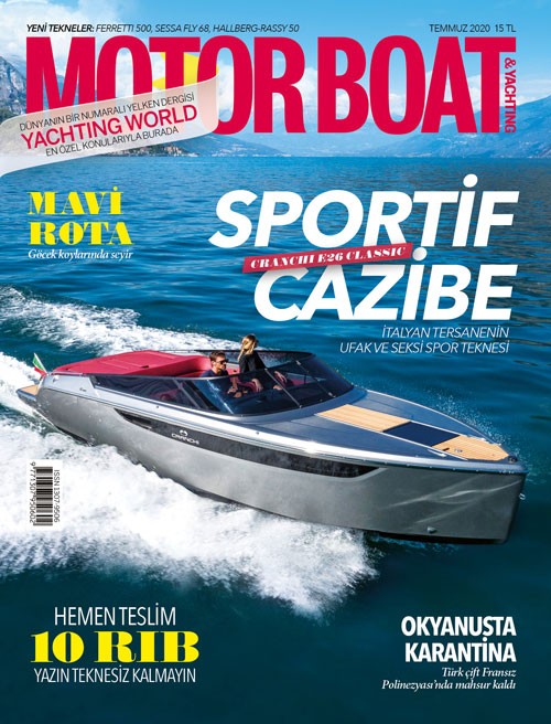 Motor Boat & Yachting Türkiye - Haziran sayısı kapağı, 2020