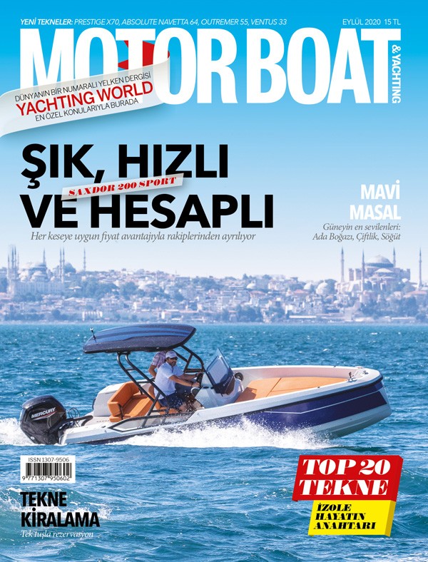 Motor Boat & Yachting Türkiye - Haziran sayısı kapağı, 2020