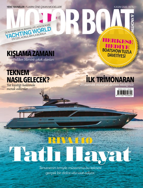 Motor Boat & Yachting Türkiye - Ekim 2020 sayısı kapağı, 2020