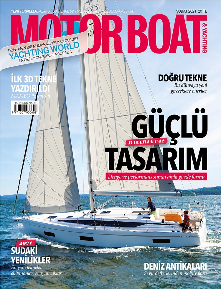 Motor Boat & Yachting Türkiye - Şubat 2021 sayısı kapağı, 2021