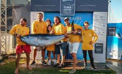 Tuna Masters Teos’ta 95,9 kiloluk orkinos