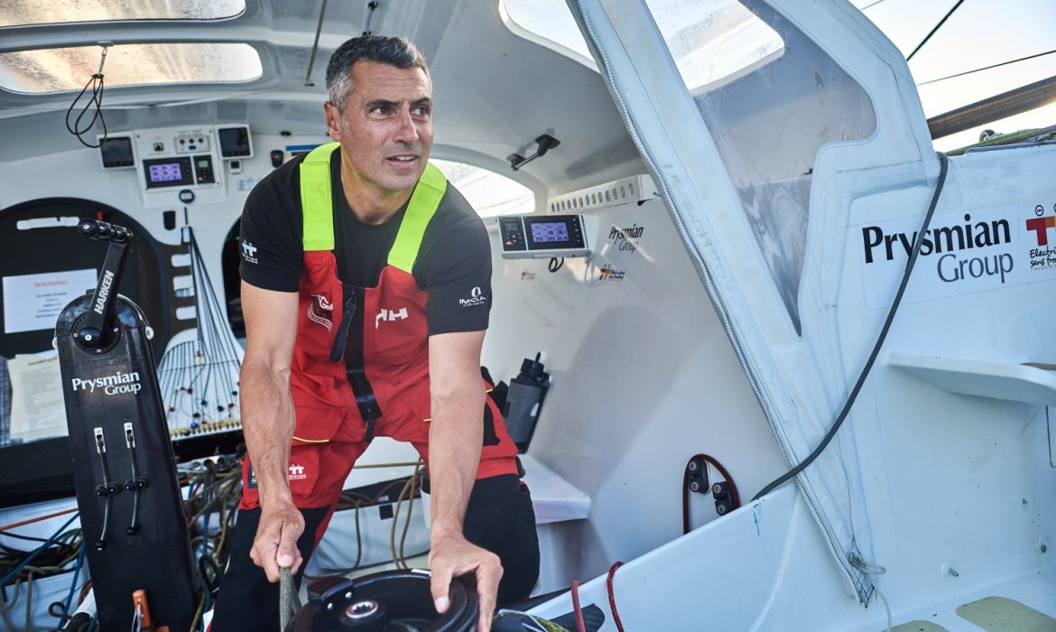 Giancarlo Pedote Vendée Globe yolunda