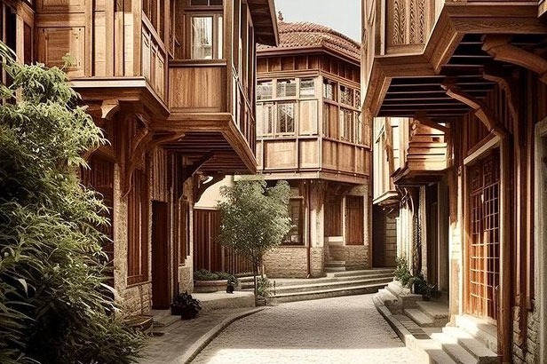 Yapay zekadan geleneksel Türk evi