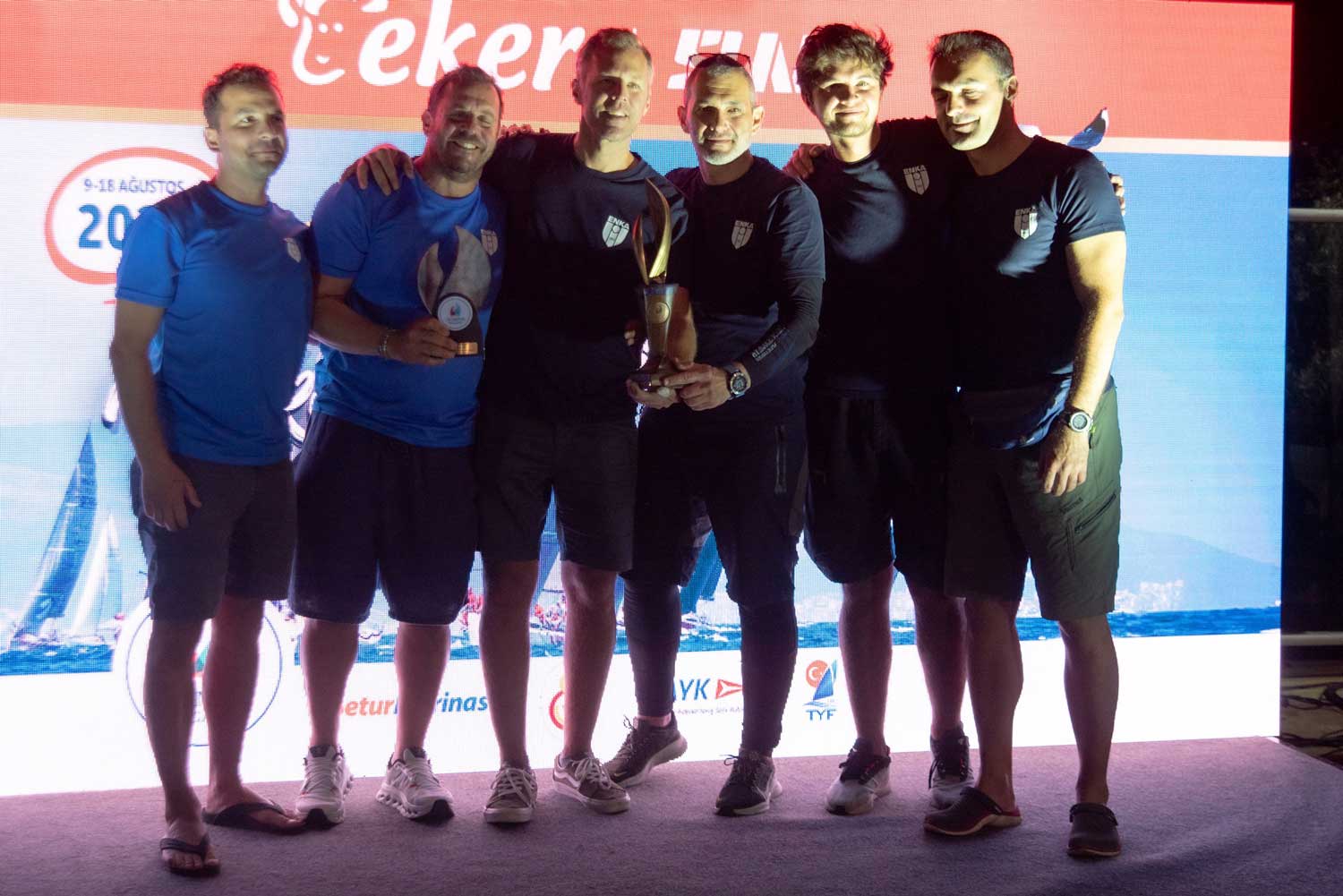 Regatta döner kupası bir kez daha Enka Cheese ekibinin oldu