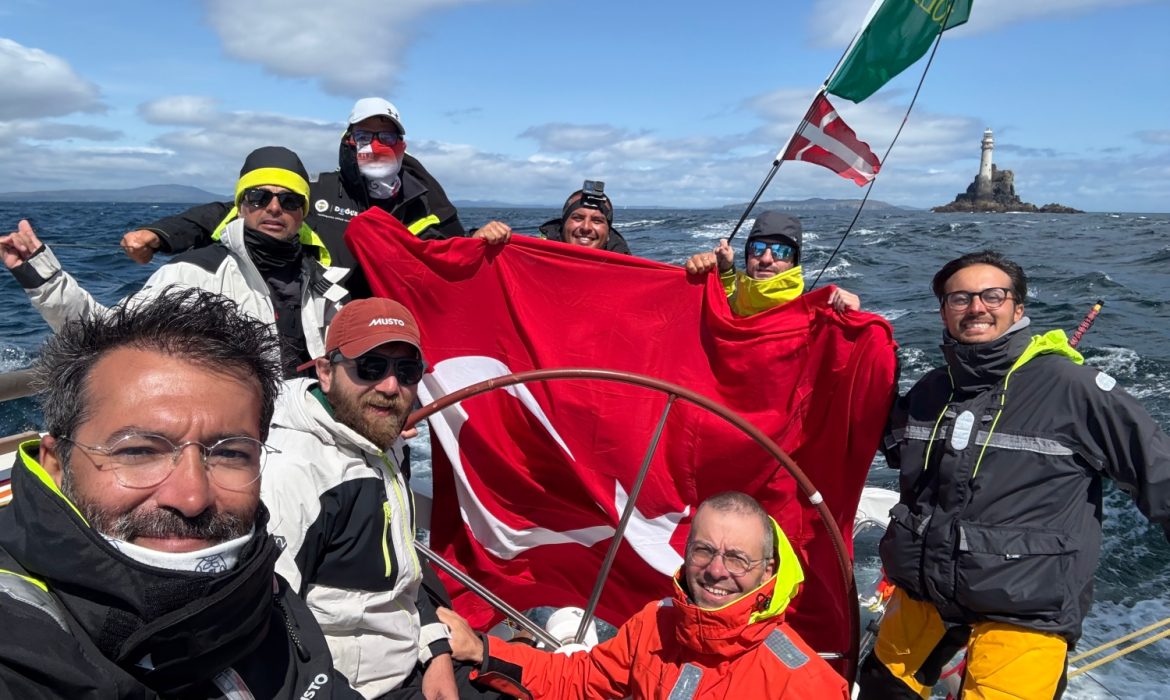 Türk Ekibi, Rolex Fastnet’i başarıyla tamamladı