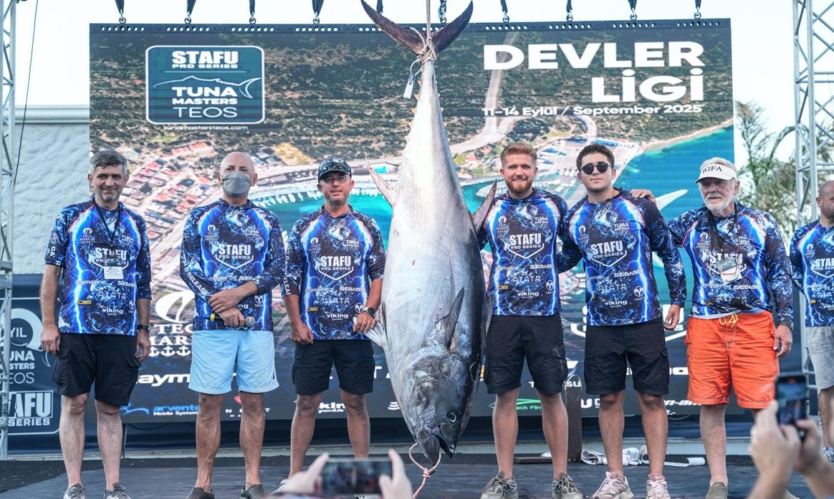 Tuna Masters TEOS’ta 185,5 kiloluk dev orkinos