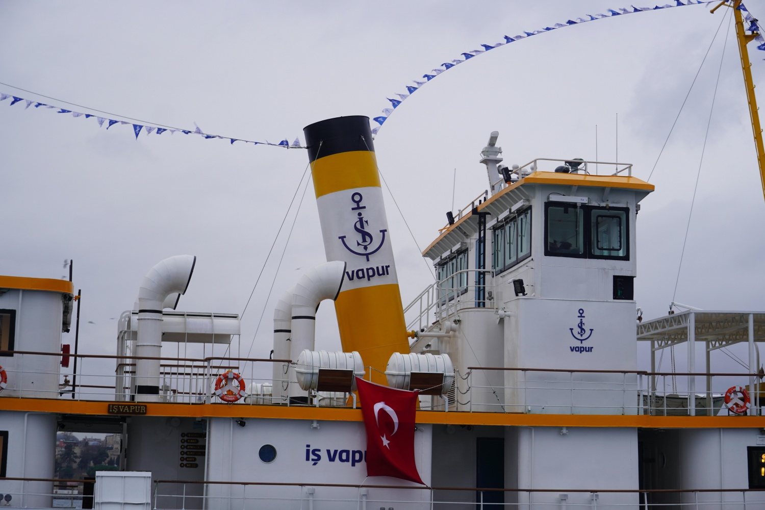 İş Vapur, Haliç Tersanesi