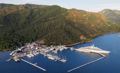 Albatros Marina’da altyapı yatırımı