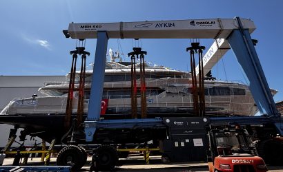 Orion Yachts 44 metrelik yeni projesi Orion One modelini denize indirdi