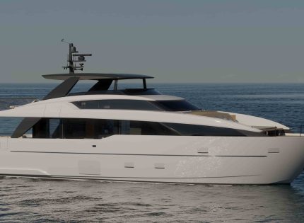 Sanlorenzo asimetrik tasarım konseptini SL80A ile 24 metre sınıfına taşıyor
