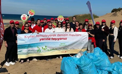 TURMEPA Uluslararası Kıyı Temizliği hareketiyle kıyılardan 4 ton atık topladı
